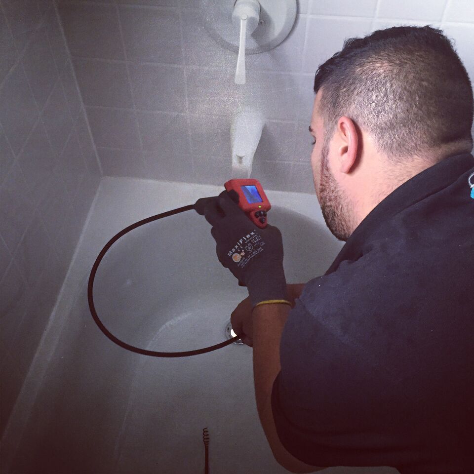 drain camera emergency plumbing