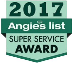 2018 Angie's List Super Service Award badge