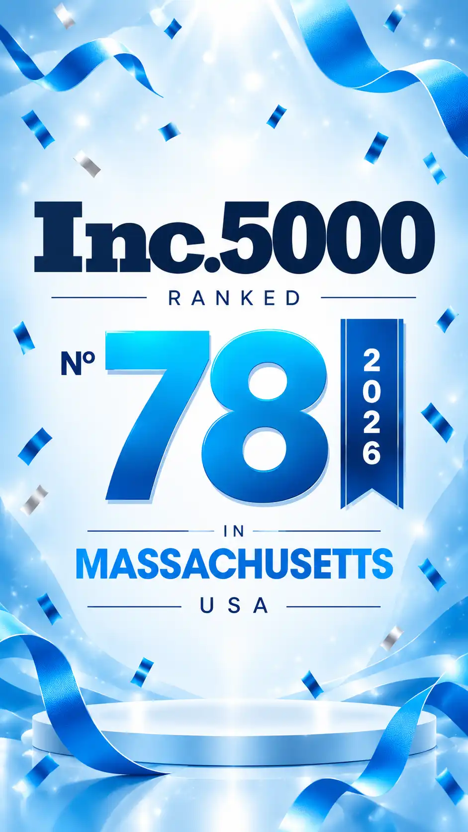 Inc. 5000 ranked 78 in Massachusetts for 2026